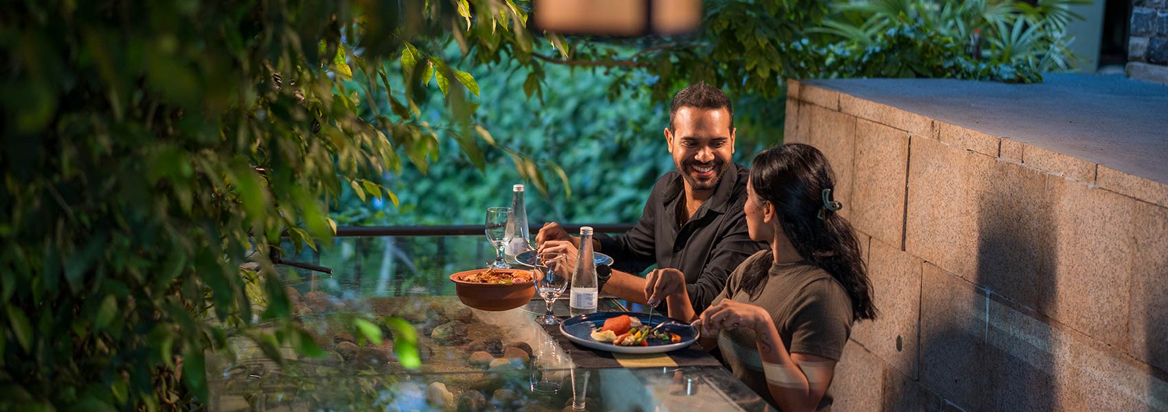 O2 Villas Dining at Ella