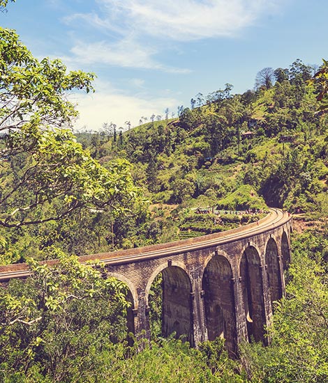 Nine Arch Bridge in Ella