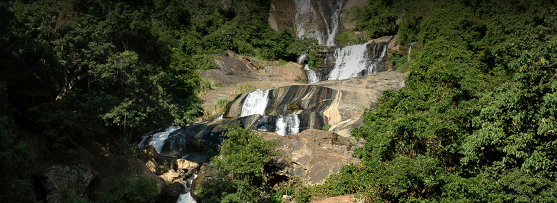 Waterfalls in Sri Lanka