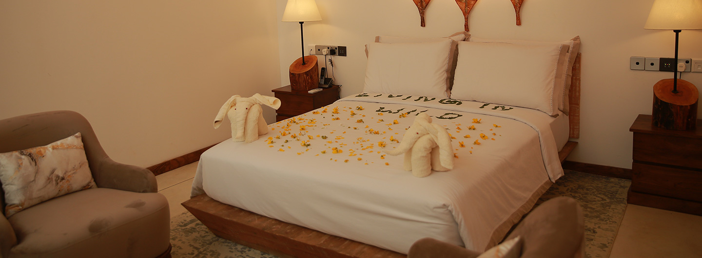 Accommodation in O2 Villas Yala