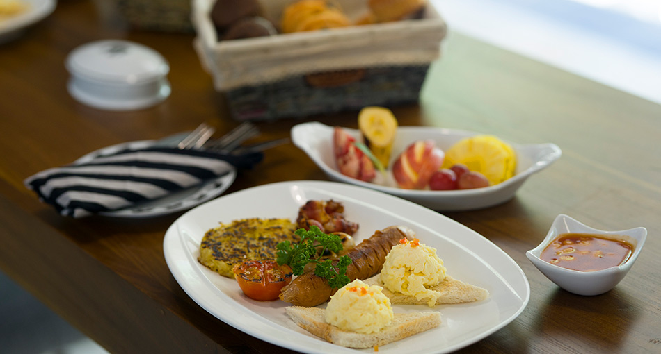 Foods in O2 Villa Yala