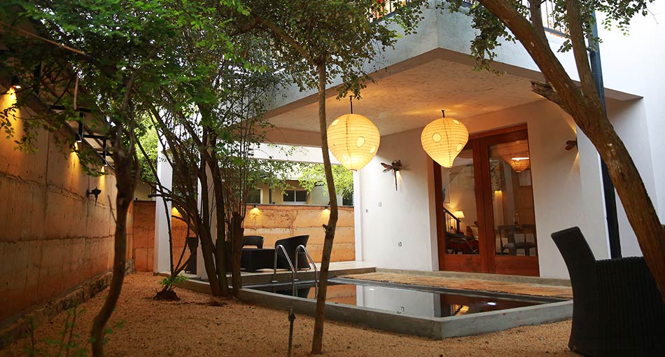 Pool Area in O2 Villas Yala