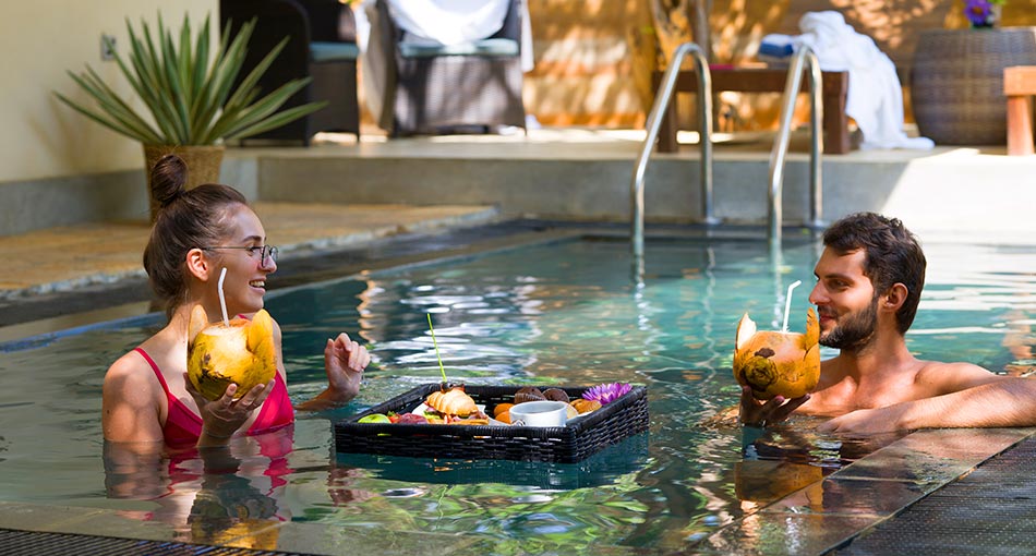 Pool Area in O2 VillasYala