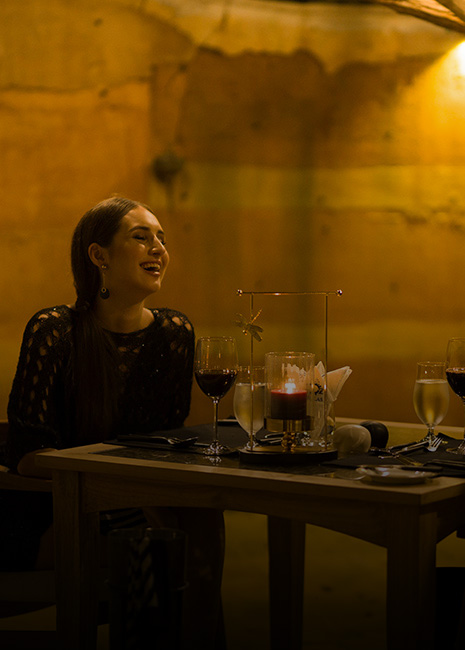Couple Dining Under the Stars